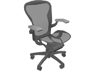 Aeron Chair 3D Model preview