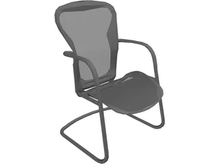Aeron Task Chair 3D Model preview