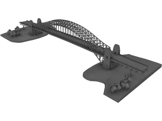 Iron Bridge 3D Model preview
