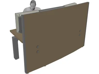 Console 3D Model preview