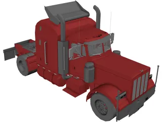 Peterbilt 379 3D Model preview