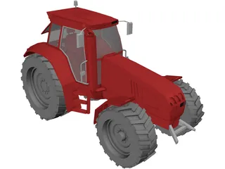 Steyr 9145 3D Model preview