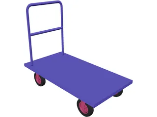 Pushcar 3D Model preview