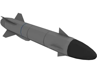 Missile Penguin Anti-Ship 3D Model preview