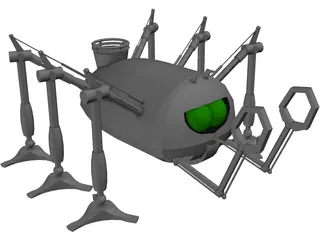 Martian Handling Machine 3D Model preview