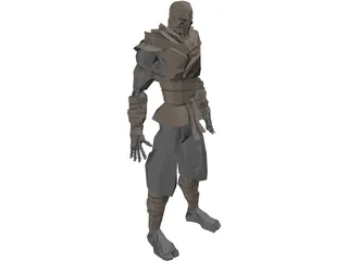 Ninja 3D Model preview