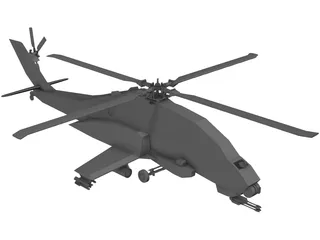 Westland Wasp 3D Model preview