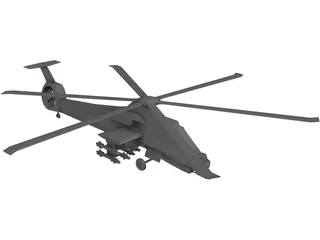 Boeing/Sikorsky RAH-66 Comanche 3D Model preview
