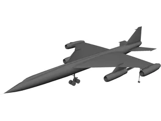 Myasishchev M-50 Bounder 3D Model preview