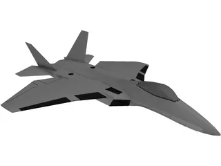 Sukhoi Su-60 Stealth 3D Model preview