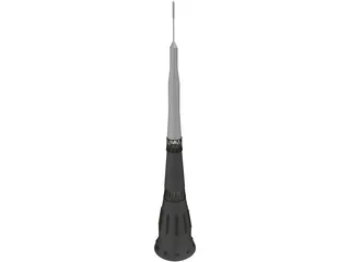 Soviet N1 Moon Rocket 3D Model preview