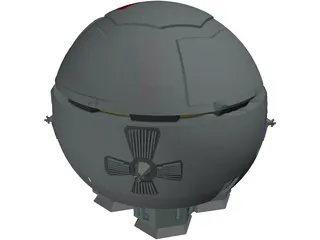 2001 Aries Lander 3D Model preview