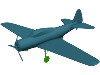 Douglas TBD-1 Devastator 3D Model preview