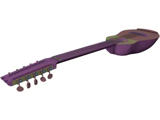 Charango 3D Model preview