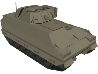 Bradley 3D Model preview
