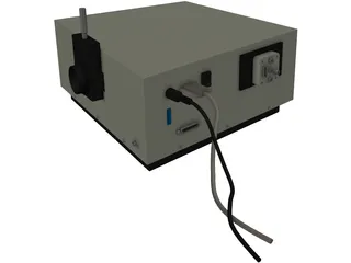 Monochromator 3D Model preview