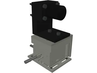 Optical Motor 3D Model preview
