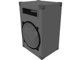 Speaker DJ 3D Model preview
