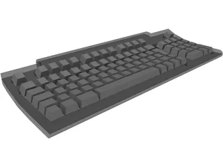 Keyboard Apple 3D Model preview
