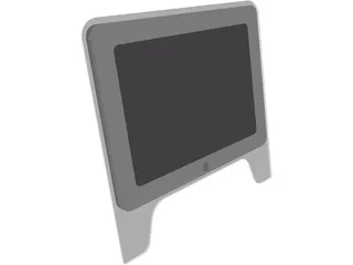 Monitor Flat Apple 3D Model preview