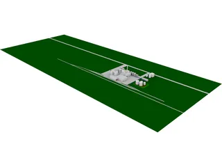 Ethanol Refinery Plant (Jefferson City, Missouri) 3D Model preview