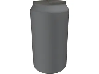 Can Soda Closed 3D Model preview