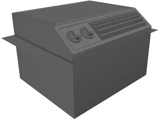 AirCo Air Conditioner 3D Model preview
