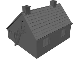 House 3D Model preview