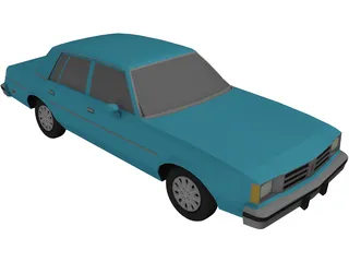 Oldsmobile Cutlass Brougham (1981) 3D Model preview