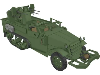 US M 16 3D Model preview