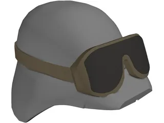 Helmet 3D Model preview