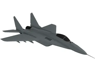 MiG-29 Fulcrum 3D Model preview