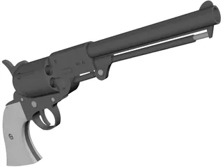 Colt Dragoon 3D Model preview