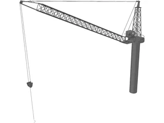 Crane 3D Model preview