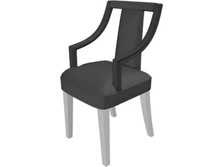 Chair Wood 3D Model preview