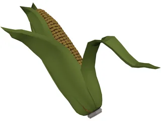 Corn 3D Model preview