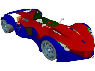 Bac Mono 3D Model preview