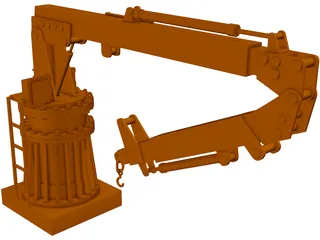 Crane 3D Model preview