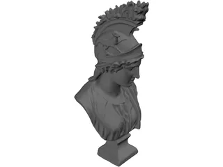 Bust Athena 3D Model preview