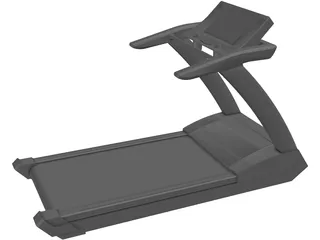 Treadmill 3D Model preview