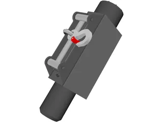 Winch 3D Model preview