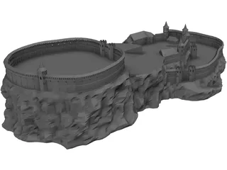Castlte 3D Model preview