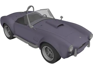 Shelby Cobra 3D Model preview