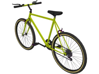 Bike 3D Model preview