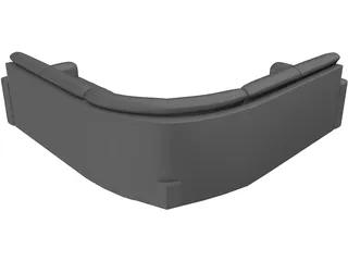 Sofa Indigoran Iden 3D Model preview