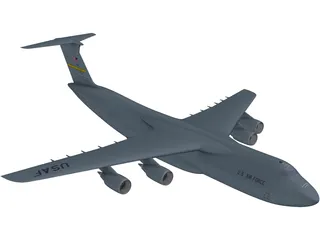 C-5 Galaxy 3D Model preview