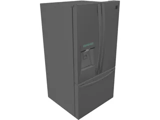 Kenmore ELITE 33 Fridge 3D Model preview