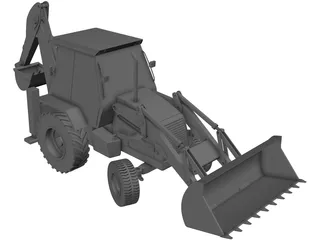 JCB 3DX 3D Model preview