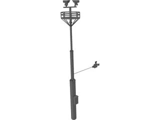 DSRC Traffic Camera 3D Model preview