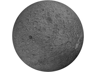 Moon 3D Model preview
